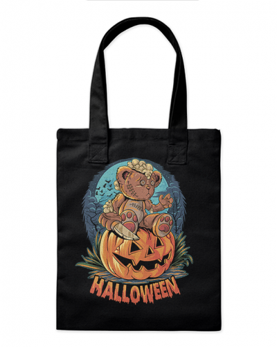 Шоппер "Halloween!" 35*40см сумка повседневная  - простая, но удобная