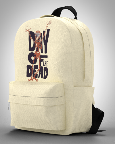Рюкзак 30*40см "Day of the Dead" с укрепленной спинкой и регулируемыми лямками